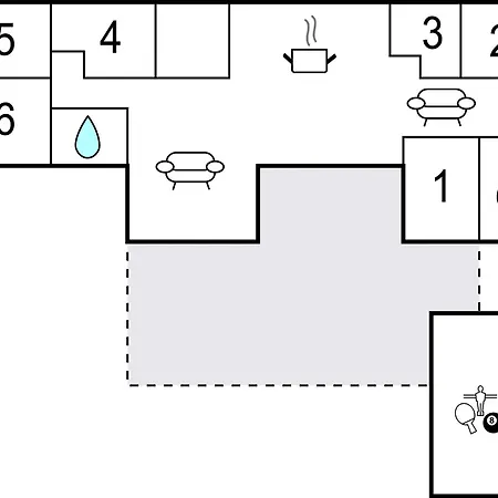 6 Bedroom In Casa de Férias *
